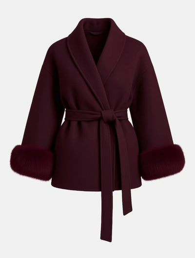 Winter Wrap Fur Coat
