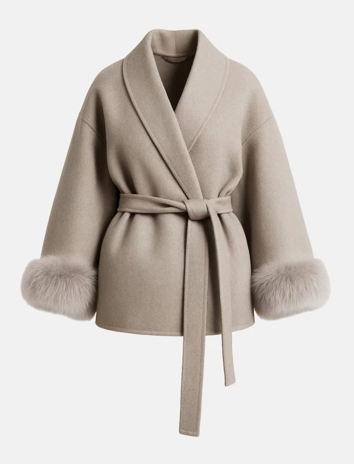 Winter Wrap Fur Coat