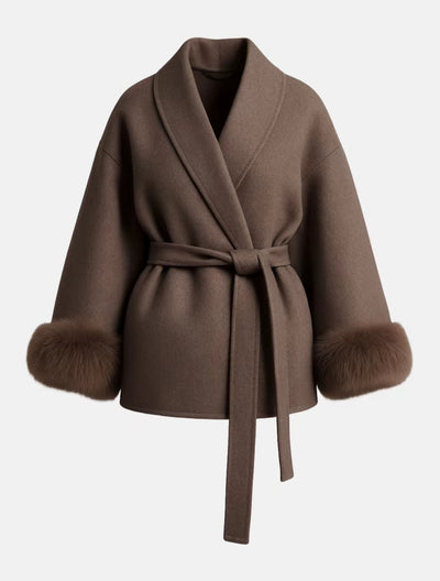Winter Wrap Fur Coat