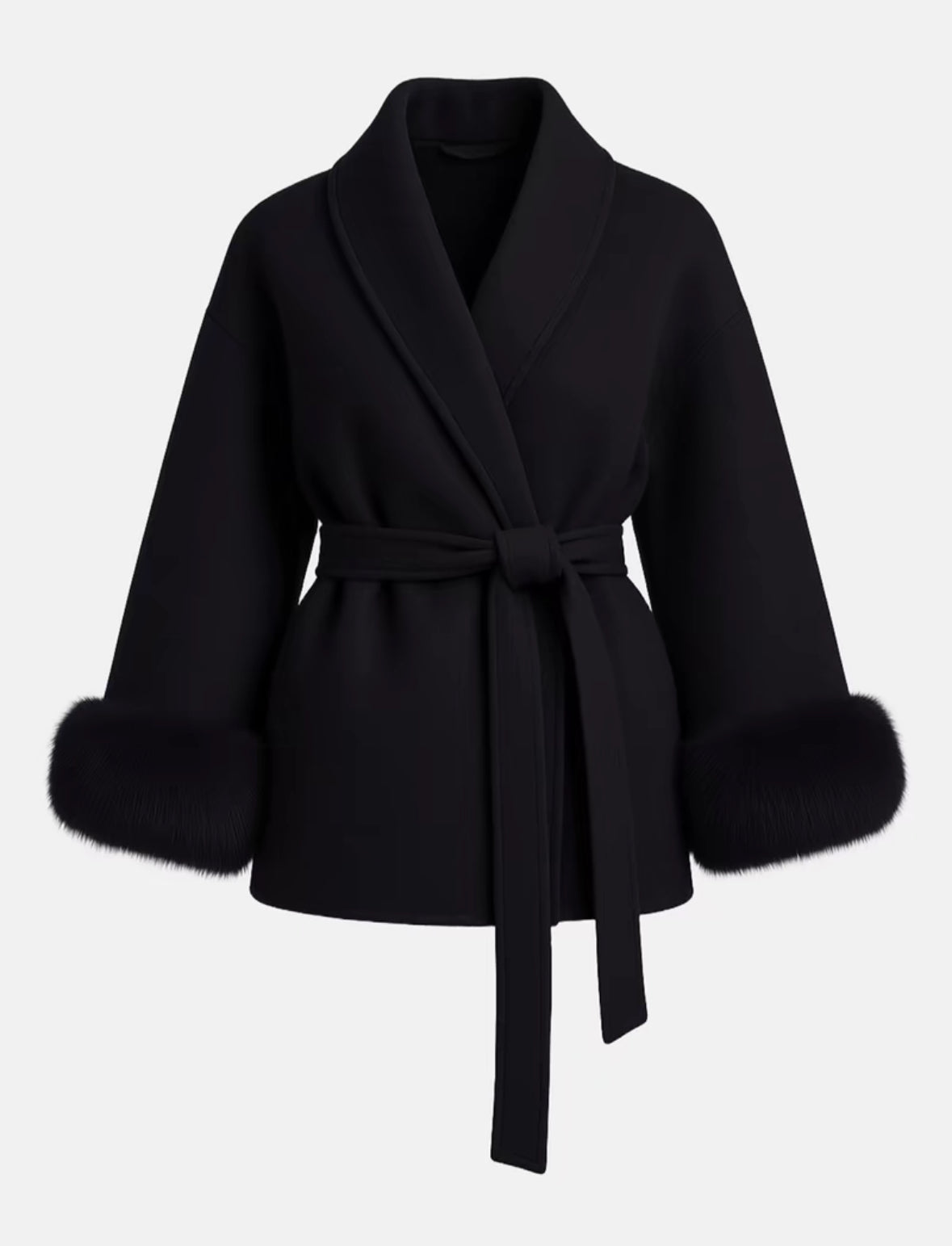 Winter Wrap Fur Coat