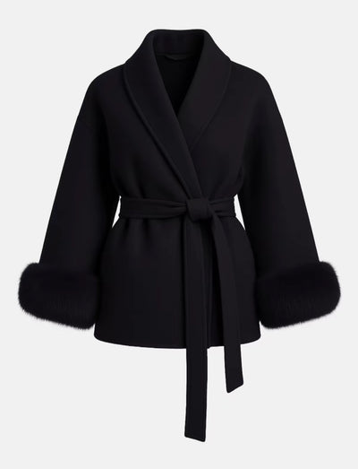 Winter Wrap Fur Coat